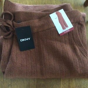 DKNY cashmere blend women’s track pants